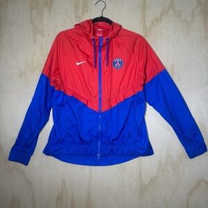 Nike windrunner jacket paris saint Germain 867432 439 hyper cobalt red PSG